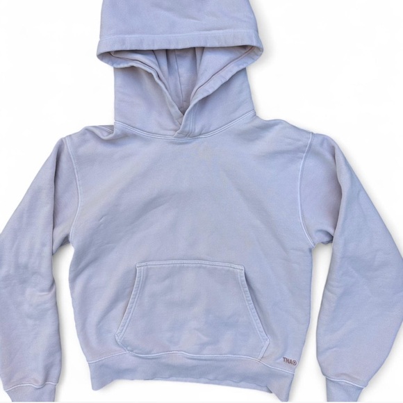Aritzia Cozy Sweatfleece Mega Raglan Hoodie | Dusty Pink | S